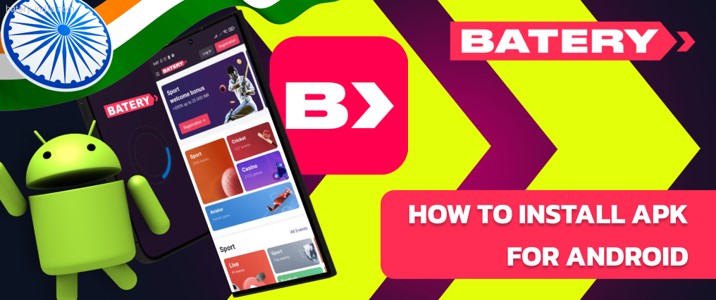 You can download the Batery Bet Android app