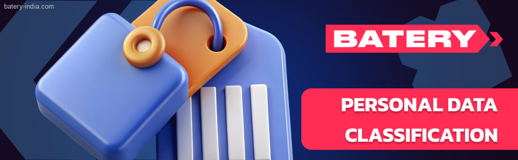 Batery India receives personal details about players in various ways