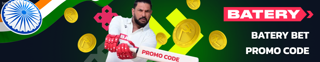 Batery Bet promo code is a special combination of numbers and letters